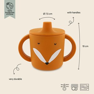 Tasse d'apprentissage en silicone mr fox