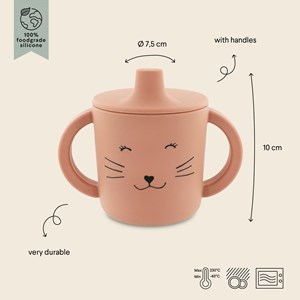 Tasse d'apprentissage en silicone mrs ca