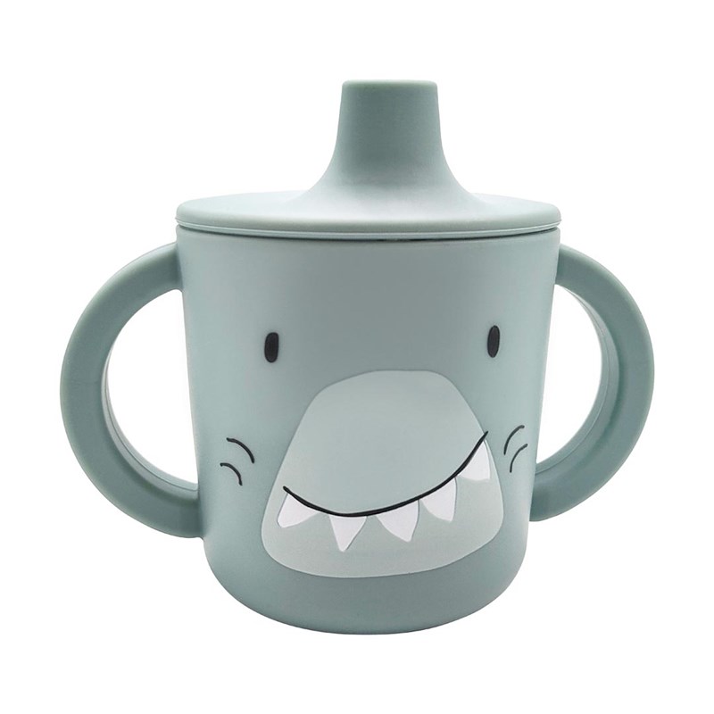 Tasse d'apprentissage en silicone mr sha