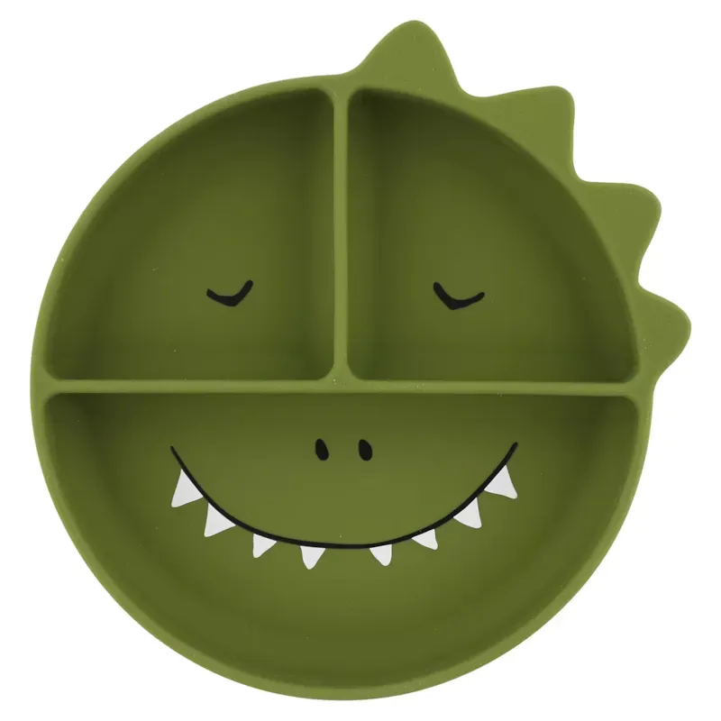 Assiette à compartiments en silicone mr (Trixie) - Couverture