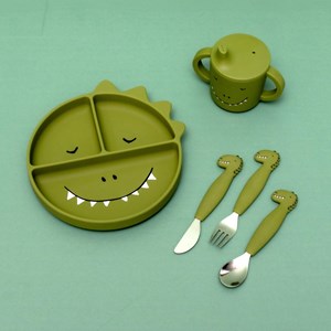 Assiette à compartiments en silicone mr