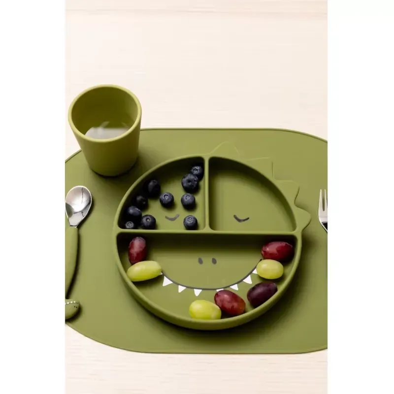 Assiette à compartiments en silicone mr (Trixie) - Image 3