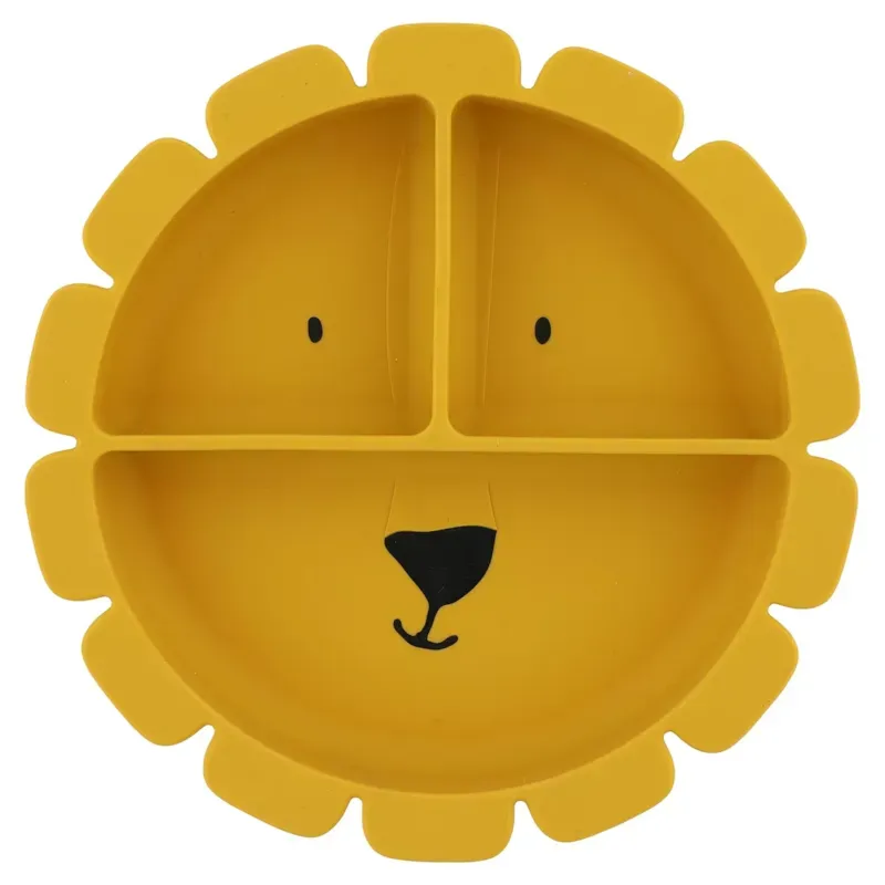 Assiette à compartiments en silicone mr (Trixie) - Couverture