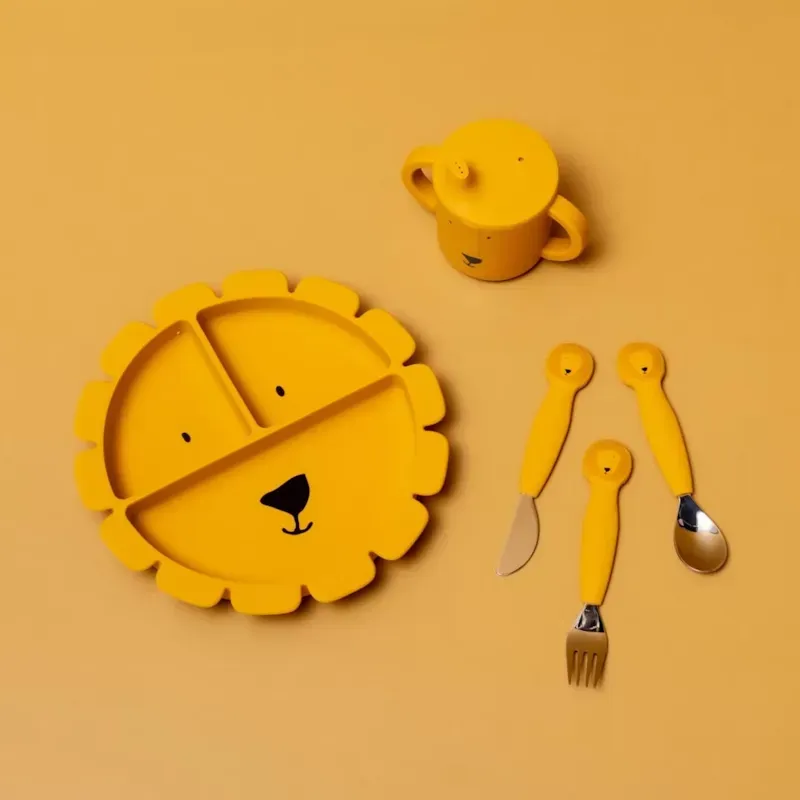 Assiette à compartiments en silicone mr (Trixie) - Image 3