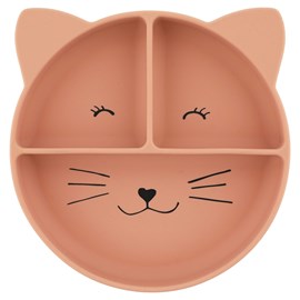 Assiette à compartiments en silicone mr