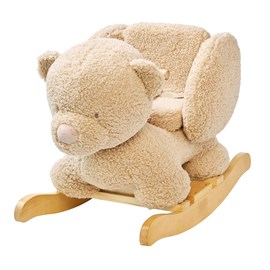 Bascule teddy l'ours beige