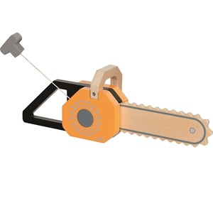 Tronçonneuse en bois sonore