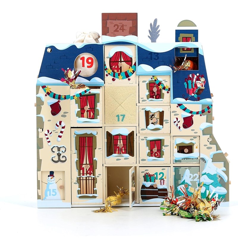 Calendrier de l'avent à garnir