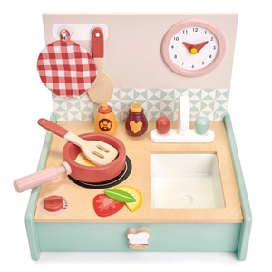 Cuisine pliable en bois