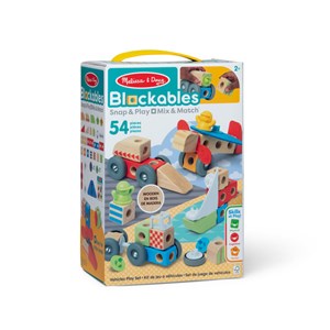 Les vehicules - 54 pieces - blockables