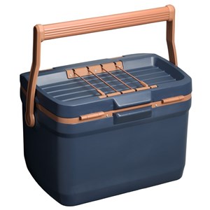 Glacière - easy-carry outdoor cooler - 15.1l Bleu foncé