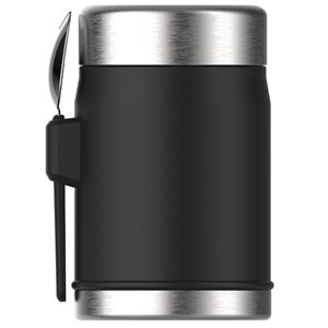 Boite à repas - classic legendary food jar + spork - 0.4l Noir