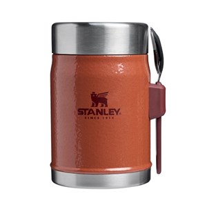 The legendary food jar + spork Ocre rouge