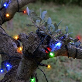 Guirlande solaire led 40m multicolore – 400 led