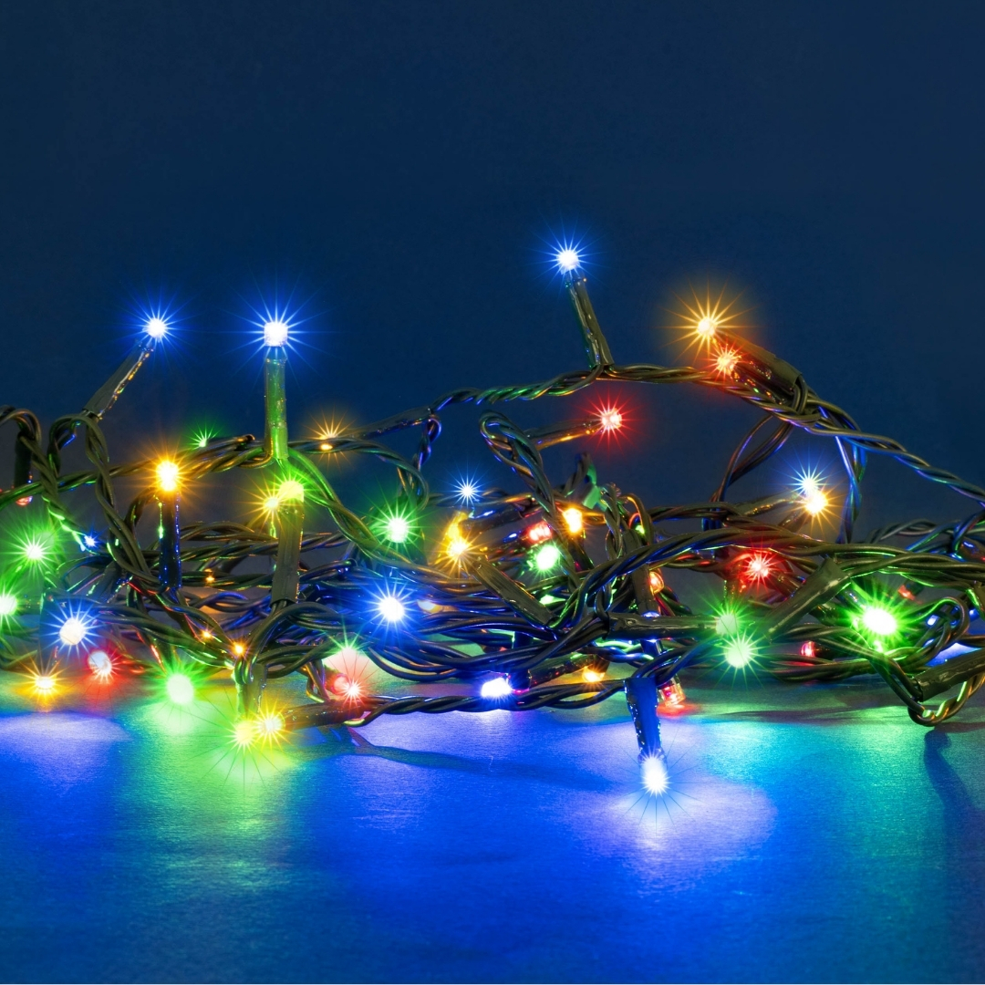 Guirlande Solaire Extérieure 42m 400 LED Multicolore – Étanche Avec Télécommande, 19 Modes, Idéale Noël Jardin Terrasse