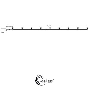 Guirlande led boules lumineuses - variocolor