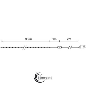 Guirlande lumineuse pilotable bluetooth
