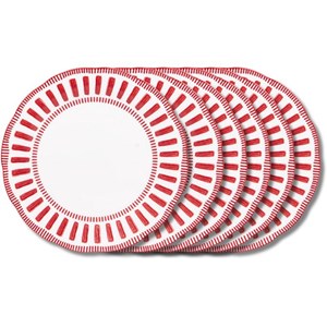 Assiette plate napoli   27 cm x6