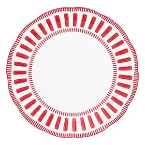 Assiette plate napoli   27 cm x6