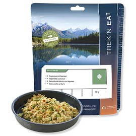 Repas lyophilisé trek'n eat couscous végétarien