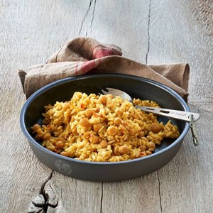 Repas lyophilisé trek'n eat chana masala curry de pois chiches et riz