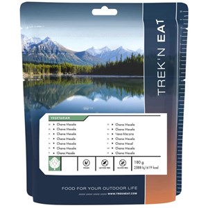 Repas lyophilisé trek'n eat chana masala curry de pois chiches et riz