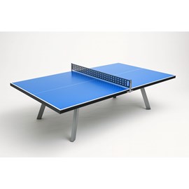 Table de ping-pong extérieure t011, surface acp 8 mm, cadre acier renforcé