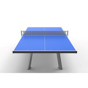 Table de ping-pong extérieure t011, surface acp 8 mm, cadre acier renforcé