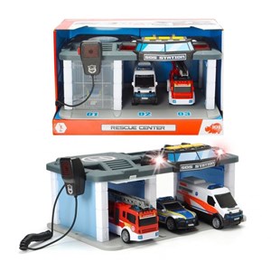 Sos station de sauvetage avec police, po