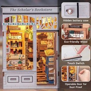 The scholar's bookstore - maquette booknook