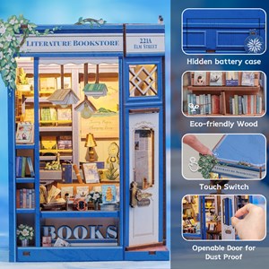 Literature bookstore - maquette booknook