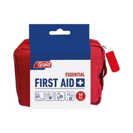 Essential trousse de secours - 59 pcs