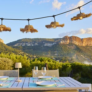 Guirlande connectable e27 beige tahiti