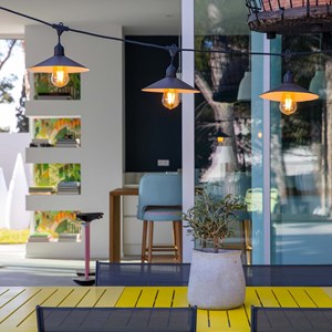 Guirlande connectable e27 gris vinty