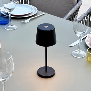 6 mini lampes avec plateau de chargement noir kelly mini
