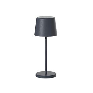 6 mini lampes avec plateau de chargement gris anthracite kelly mini