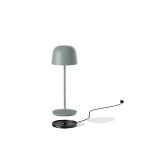 6 lampes avec plateau de chargement vert sophia