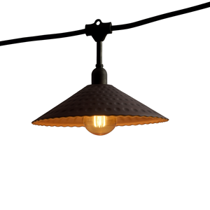 Guirlande connectable e27 gris vinty