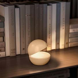 Lampe de chevet sans fil beige good night