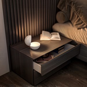 Lampe de chevet sans fil blanc good night