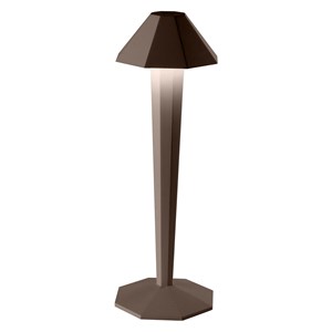 Lampe de table sans fil marron krypton