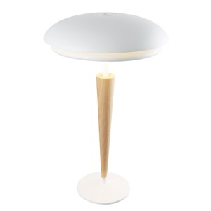 Lampe de table sans fil bois lapis