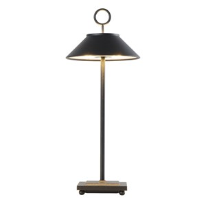 Lampe de table sans fil noir marais