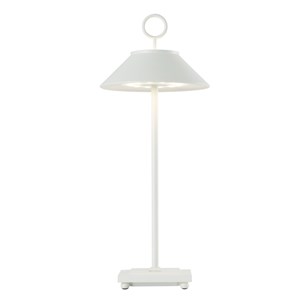 Lampe de table sans fil blanc marais