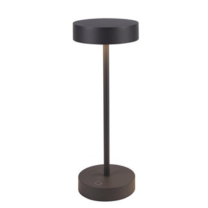Lampe de table sans fil noir sandy
