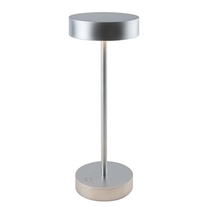 Lampe de table sans fil argent sandy