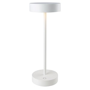 Lampe de table sans fil blanc sandy