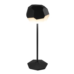 Lampe de table sans fil noir stone