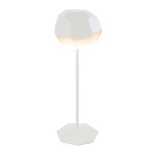 Lampe de table sans fil blanc stone