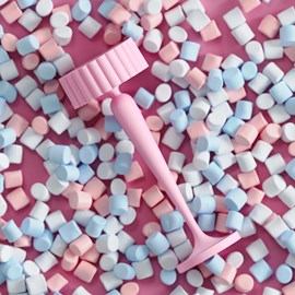 Lampe de table sans fil rose twiggy